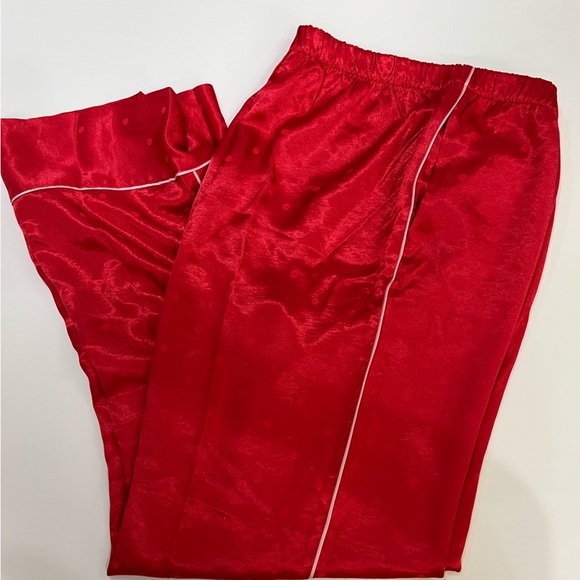 Victoria's Secret Red Pajama Pants with Elastic Waistband - Picture 8 of 9